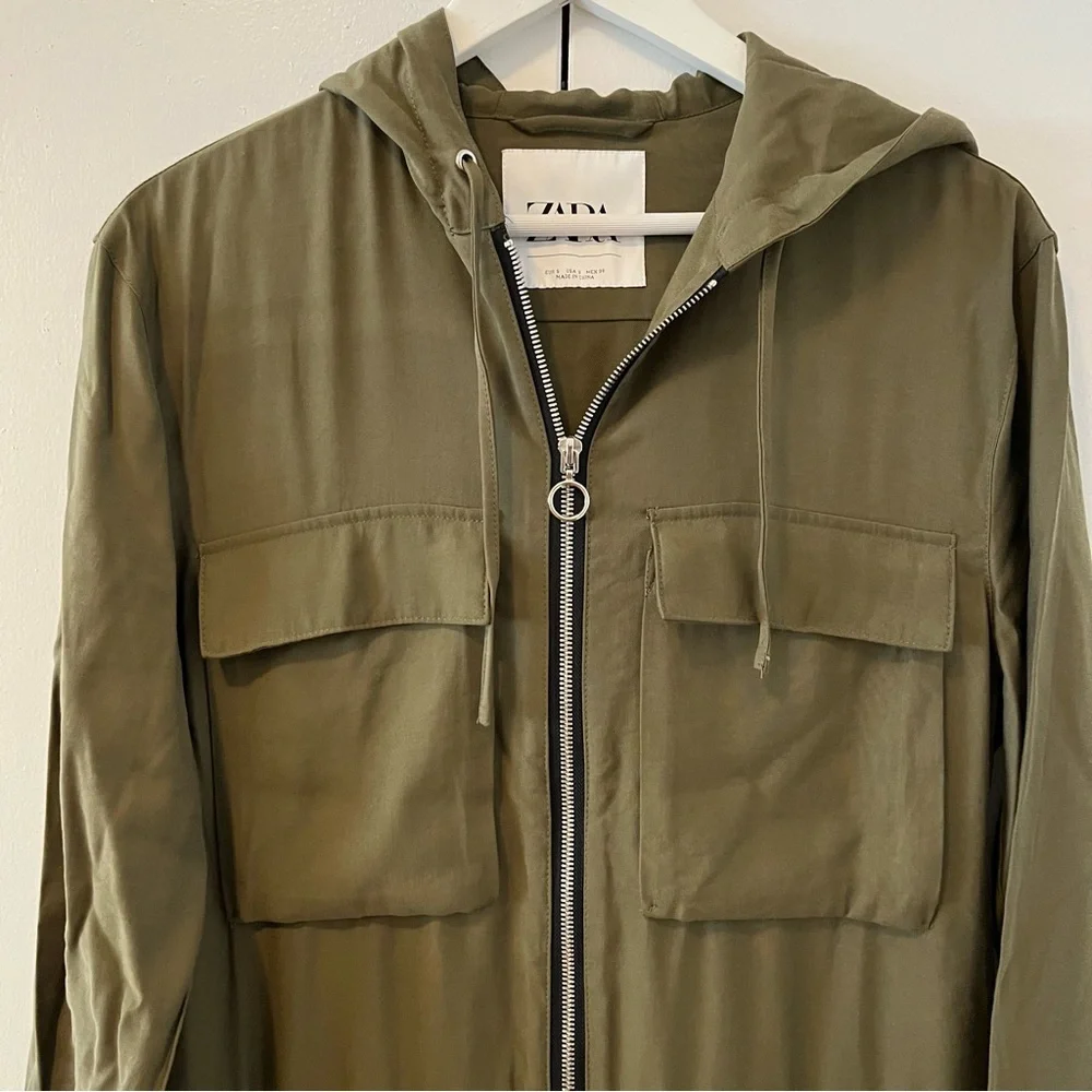 ZARA zipper jumpsuit - Picture 3 of 8